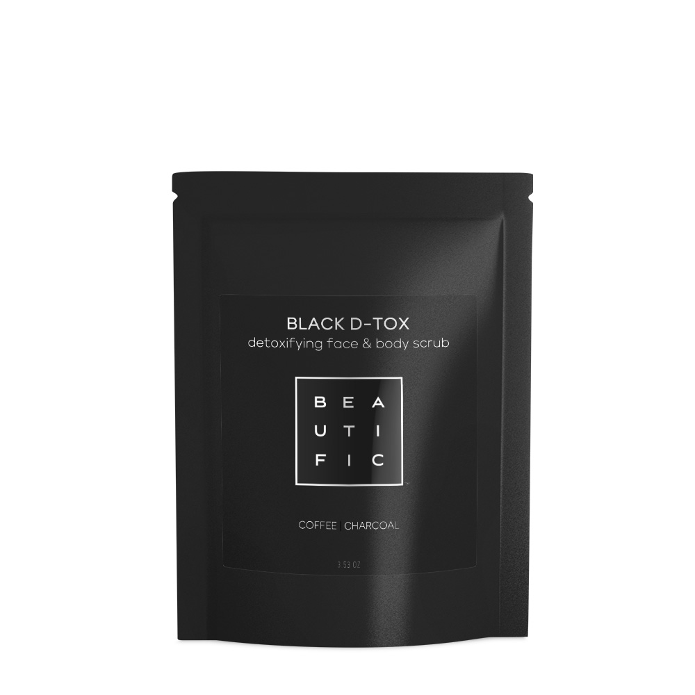 BLACK D-TOX Detoxifying Face & Body Scrub