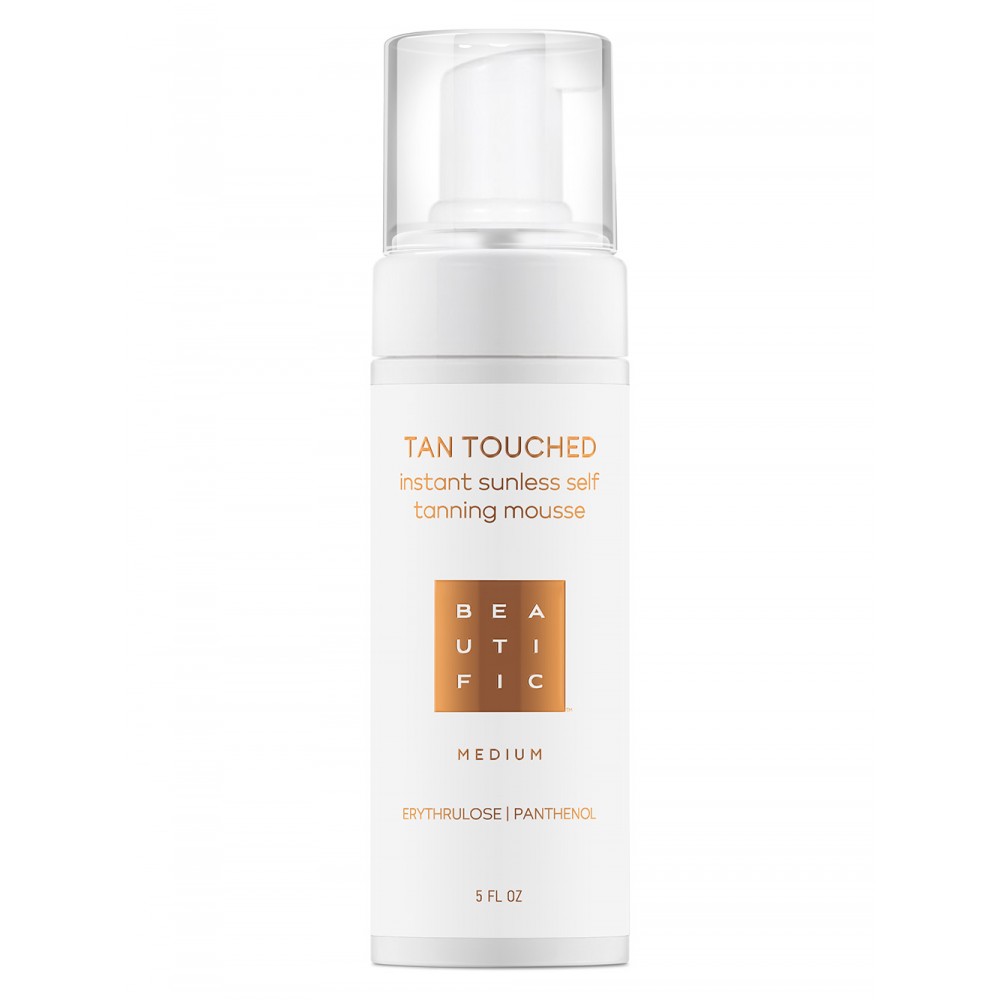 TAN TOUCHED Instant Sunless Self-Tanning Mousse - Medium